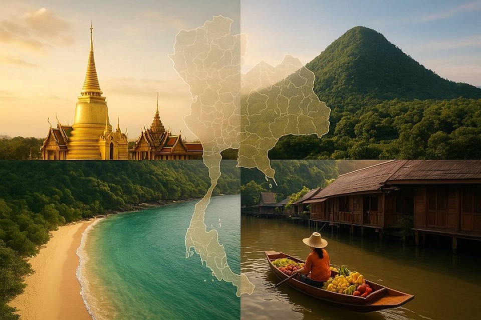 “รวมทุกเสน่ห์ไทย จากเหนือจรดใต้ ครบทุกภาค ทุกจังหวัด”